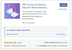 plugin para facturar woocommerce