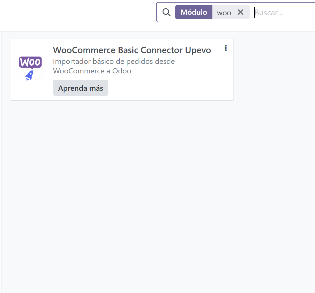 instalar conector Odoo WooCommerce
